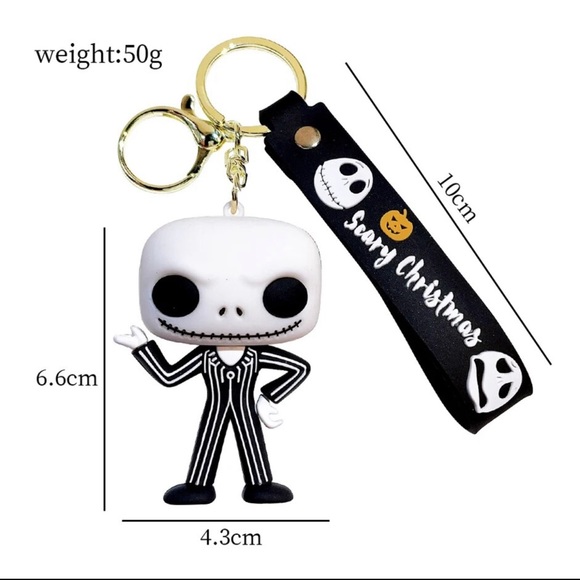 $6 NIGHTMARE KEYCHAIN. NEW. $6 IF BUNDLED - Picture 2 of 12